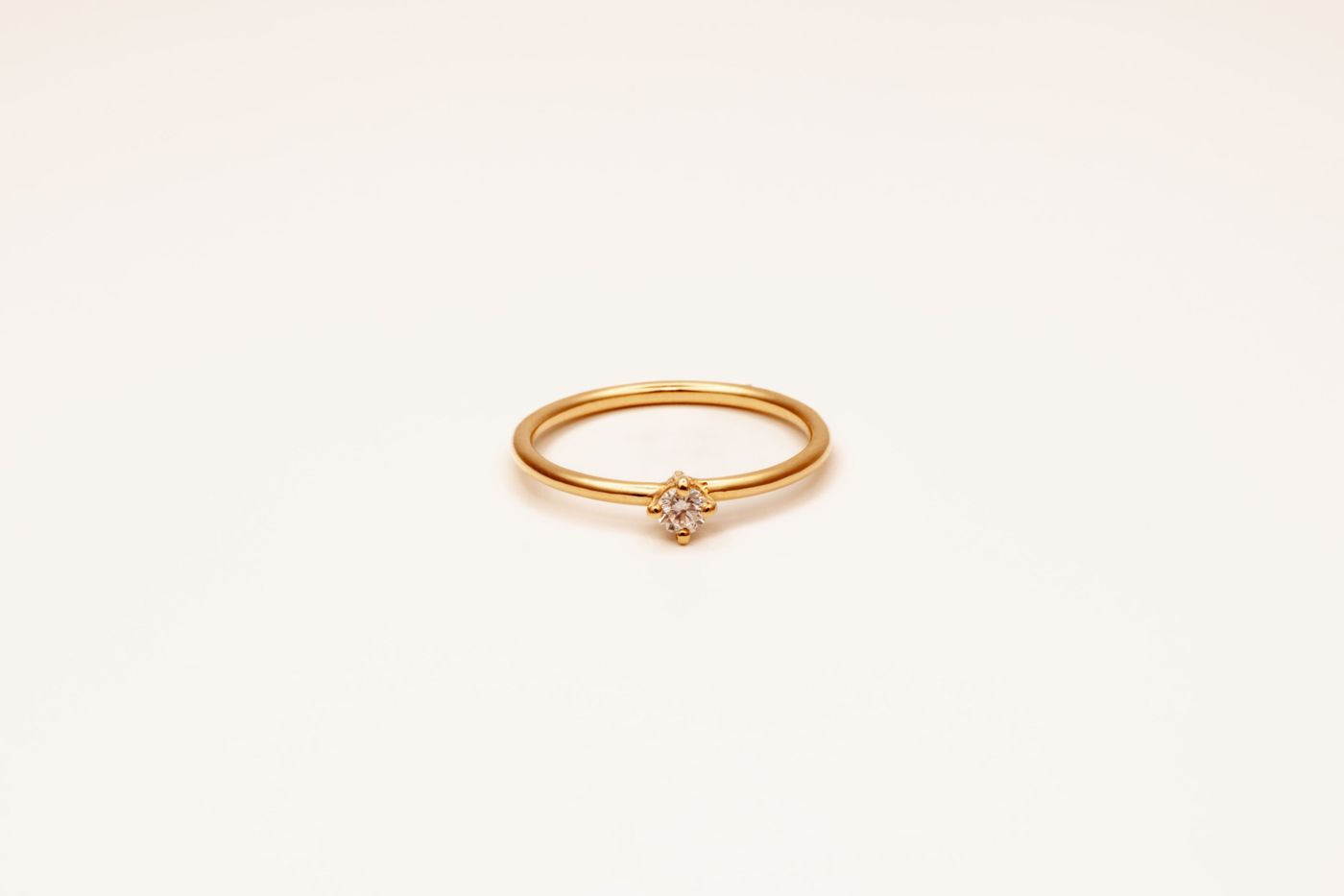 Diamond solitair ring