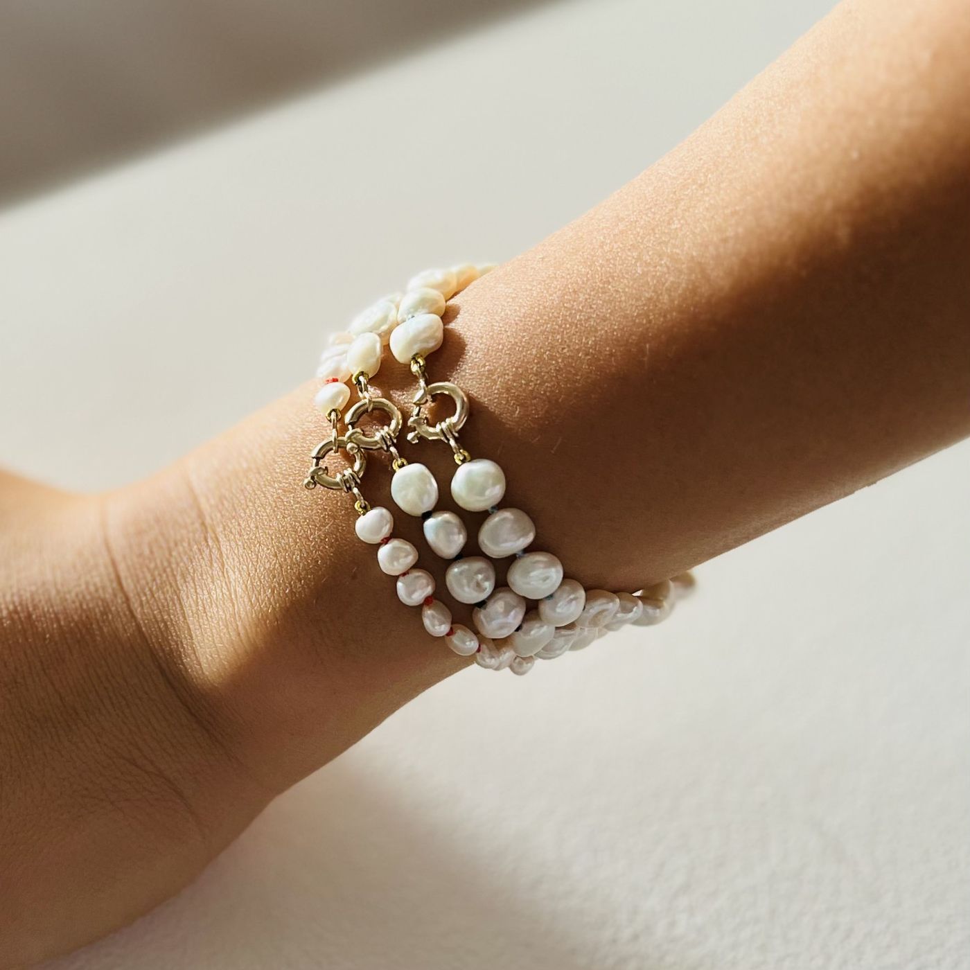 Keshi Pearl Bracelet