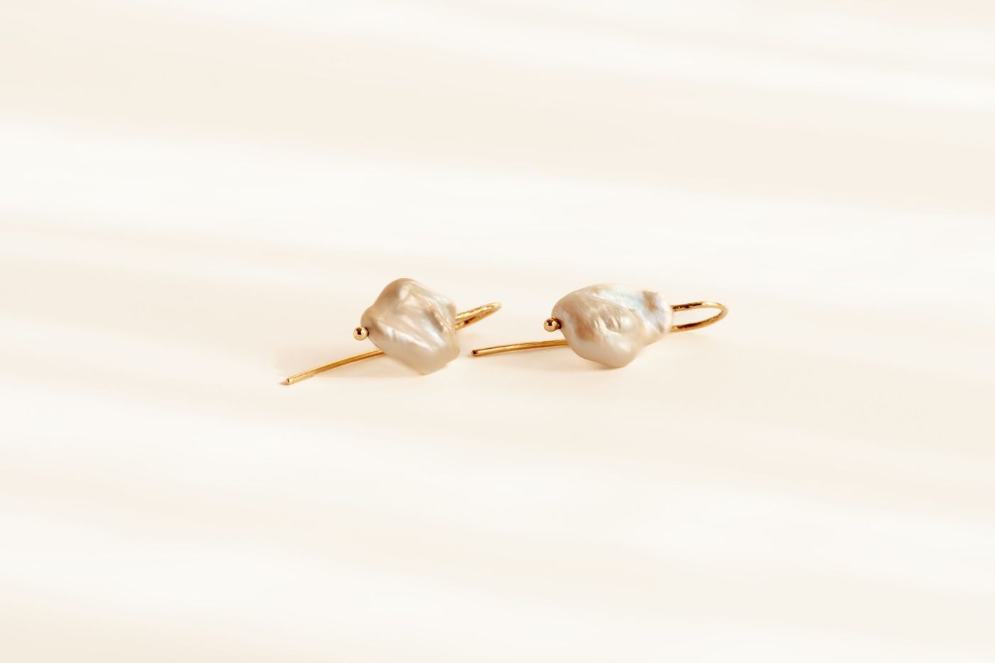 Keshi Pearl Earrings