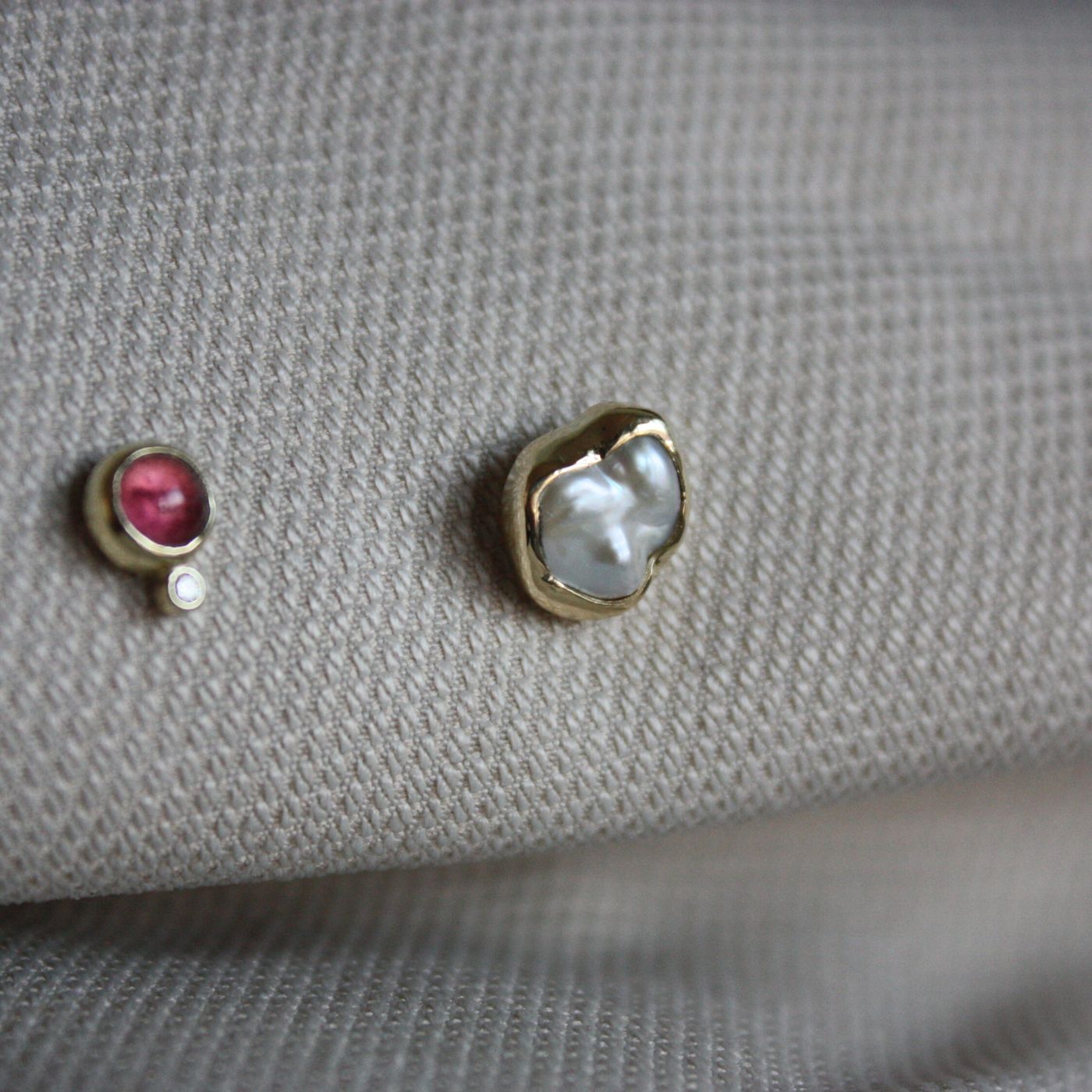 Keshi Pearl Stud