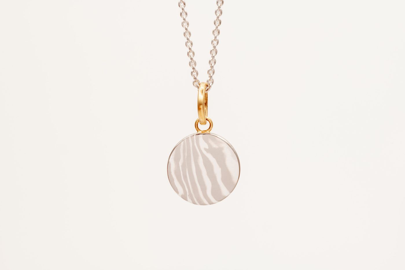 Mokume Gane Charm – medium