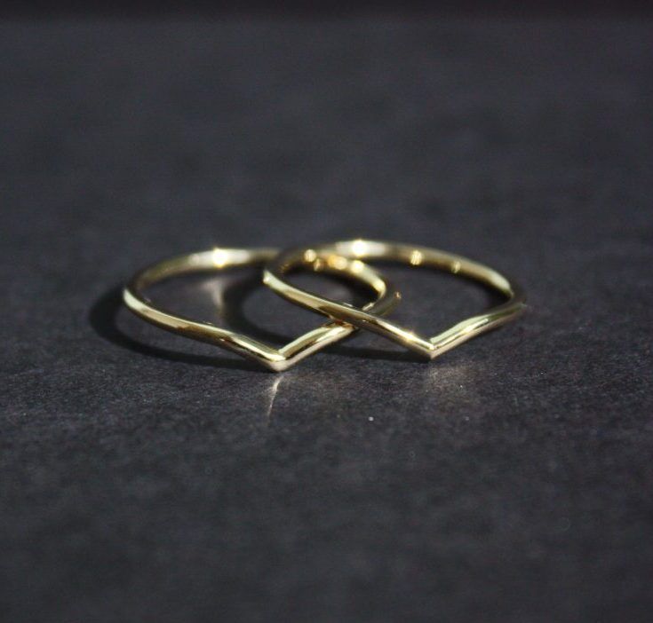 Wishbone ring